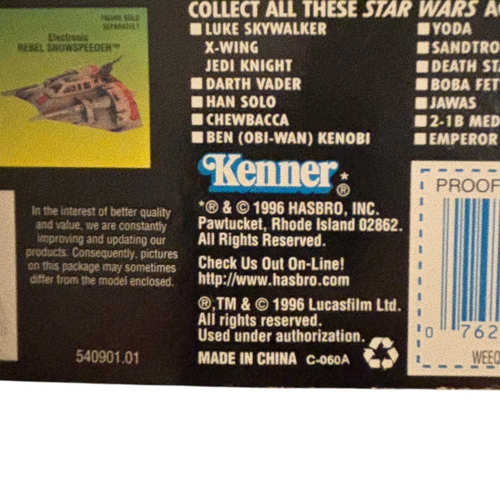 Star Wars The Power‎ of the Force Weequay Skiff Guard Action Figure 1996 New - Picture 8 of 16